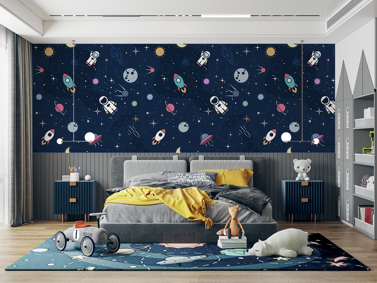 Tapeta - Astronauta w podróży - fototapeta.shop