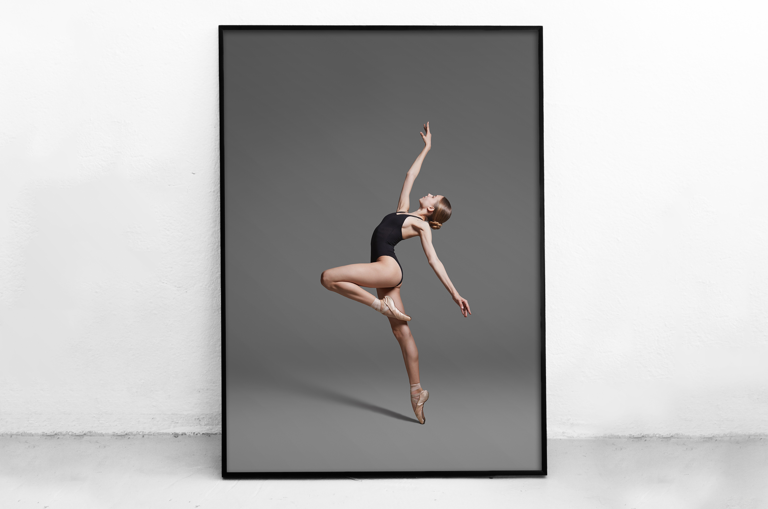 Plakat - Tańcząca baletnica - fototapeta.shop